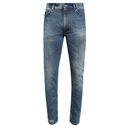 Givenchy Skinny Straight Fit Denim Pants Ocean Blue