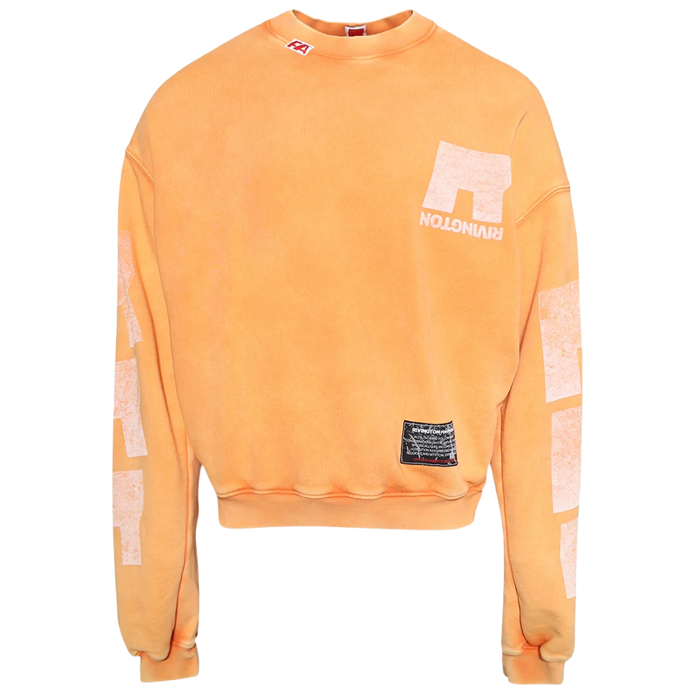 RIVINGTON roi Rebis Heritage Crewneck Bosch Orange