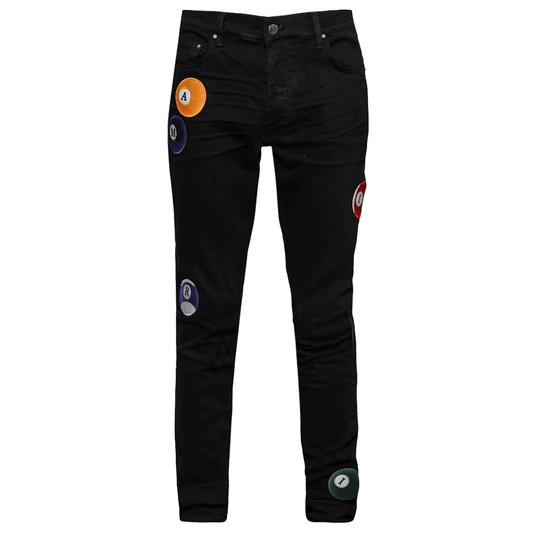 Amiri Pool Ball Skinny Jean Black OD