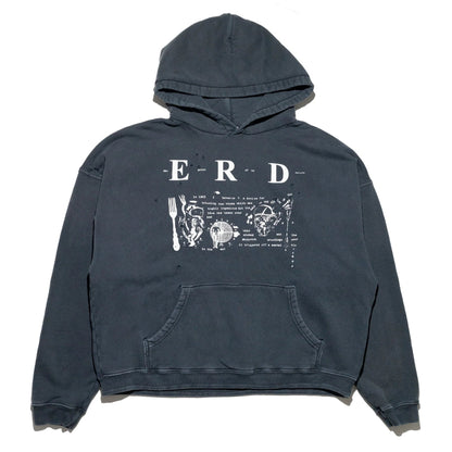 Enfants Riches Déprimés My Role In The War Hoodie Charcoal