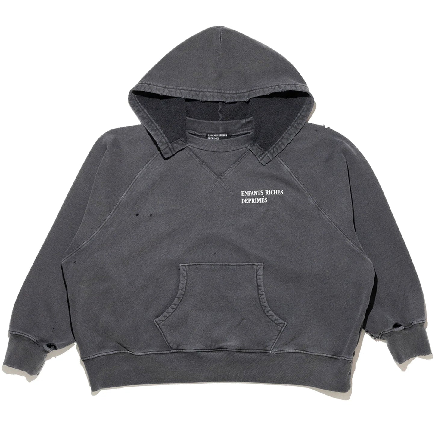 Enfants Riches Déprimés ERD Logo Raglan Afterhood Hoodie Light Antique Black