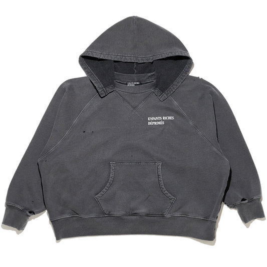 Enfants Riches Déprimés ERD Logo Raglan Afterhood Hoodie Light Antique Black