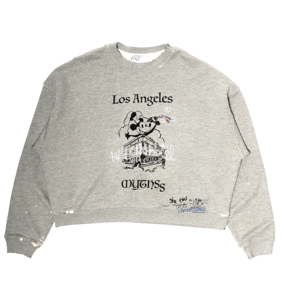 Paly Hollywood Mythss Crewneck Grey