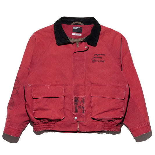 Enfants Riches Déprimés Constructivist Hunting Jacket Faded Red