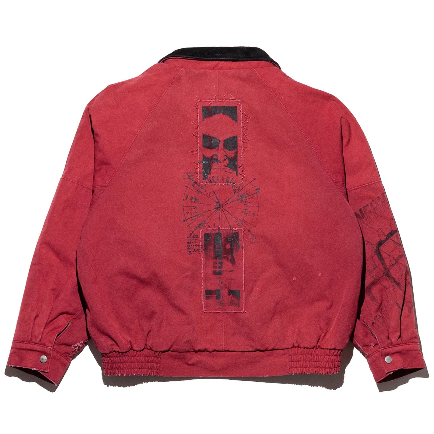 Enfants Riches Déprimés Constructivist Hunting Jacket Faded Red