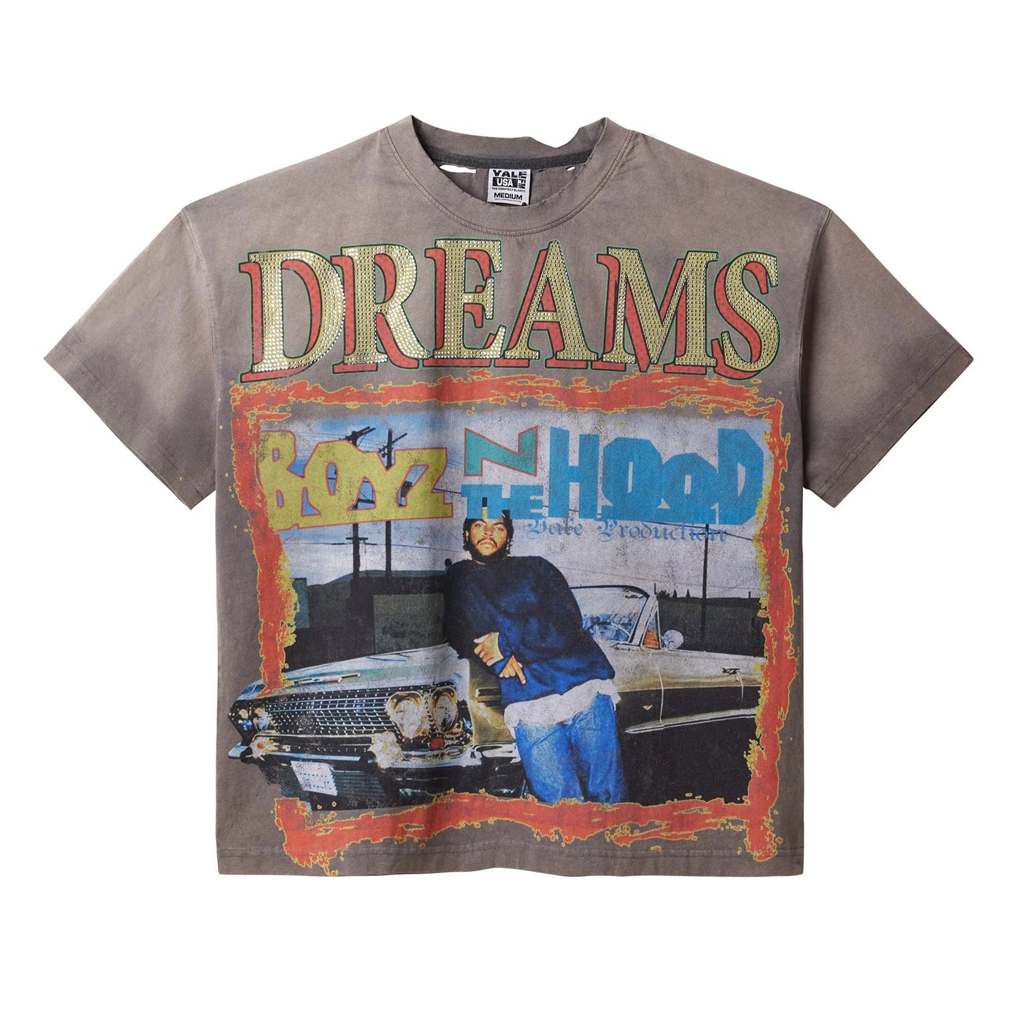 Vale Forever Nostalgia Bling Tee Taupe