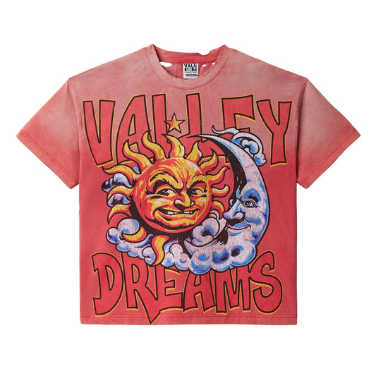 Vale Forever Thrashed Sun Tee Red