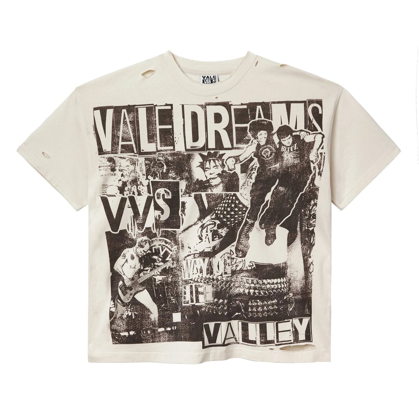 Vale Forever Moshpit Tee Tan