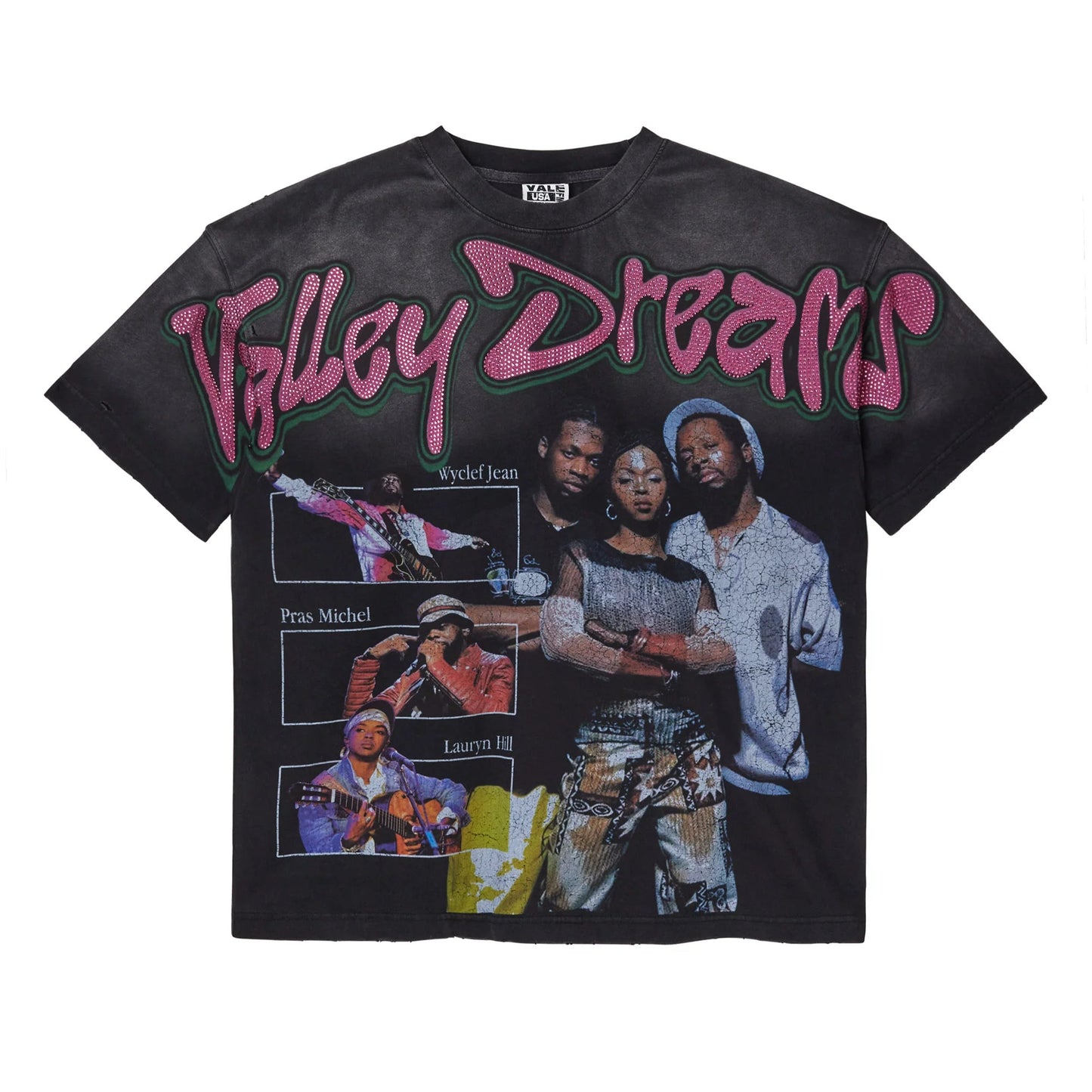 Vale Forever Fever Bling Tee Black
