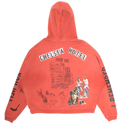 Paly Hollywood Chelseay Hotel Hoodie Red