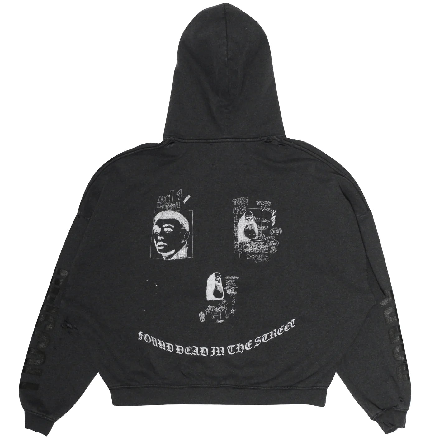 Paly Hollywood Bobby Driscoll Hoodie Vintage Black