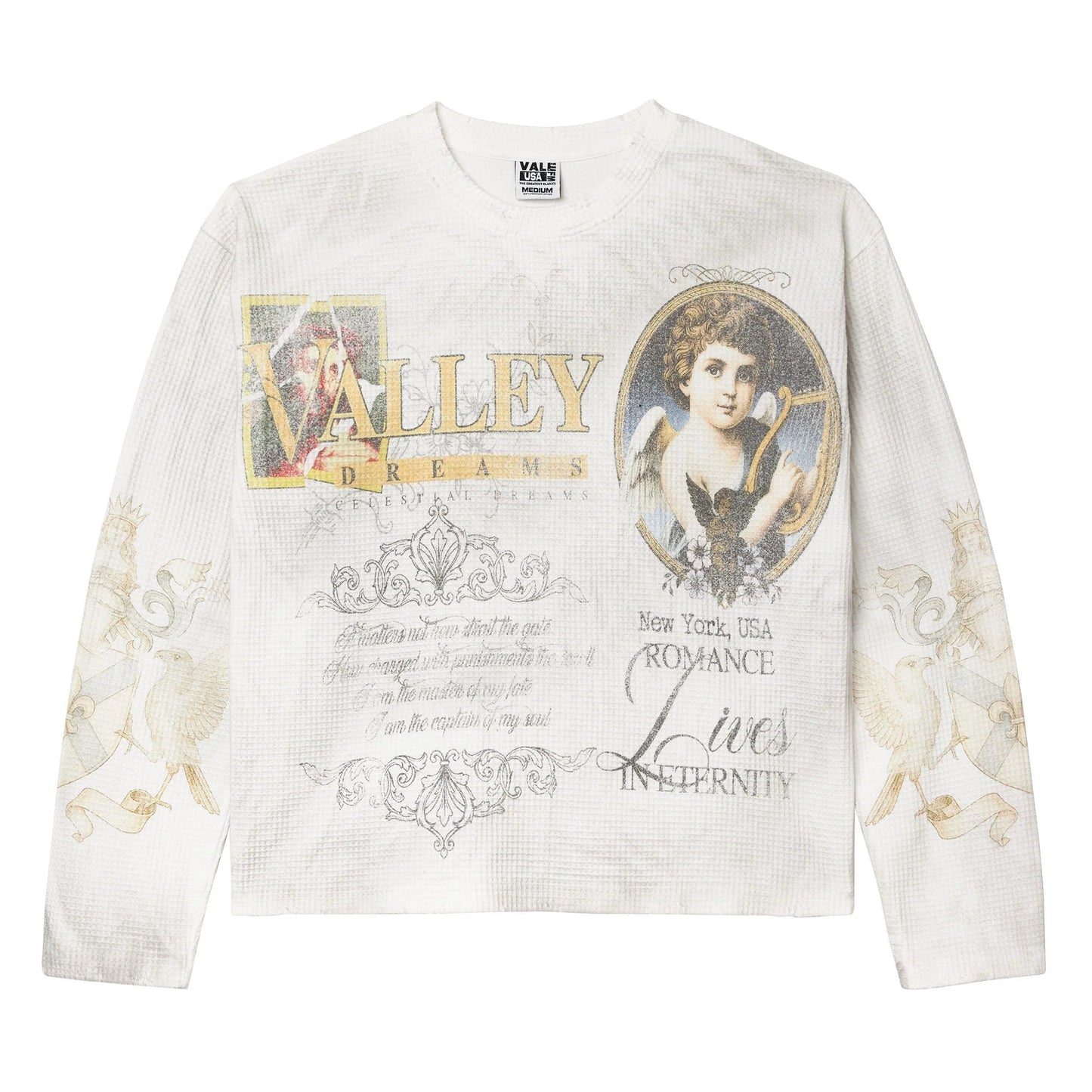 Vale Forever Celestial Thermal L/S T-Shirt White