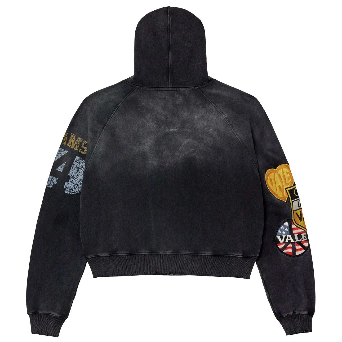 Vale Forever Army Zip-Up Hoodie Black