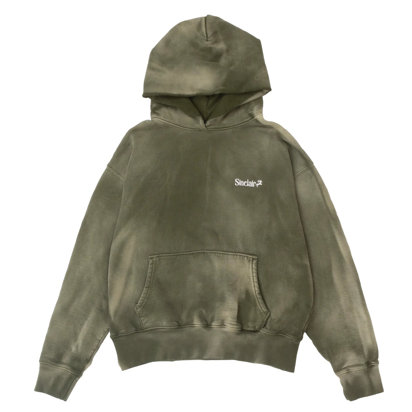Sinclair Faded Essential Hoodie Olive