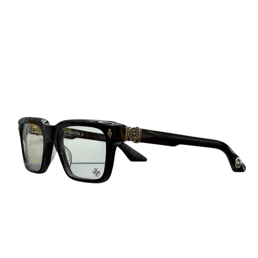 Chrome Hearts Halllamanass Glasses Black/Silver