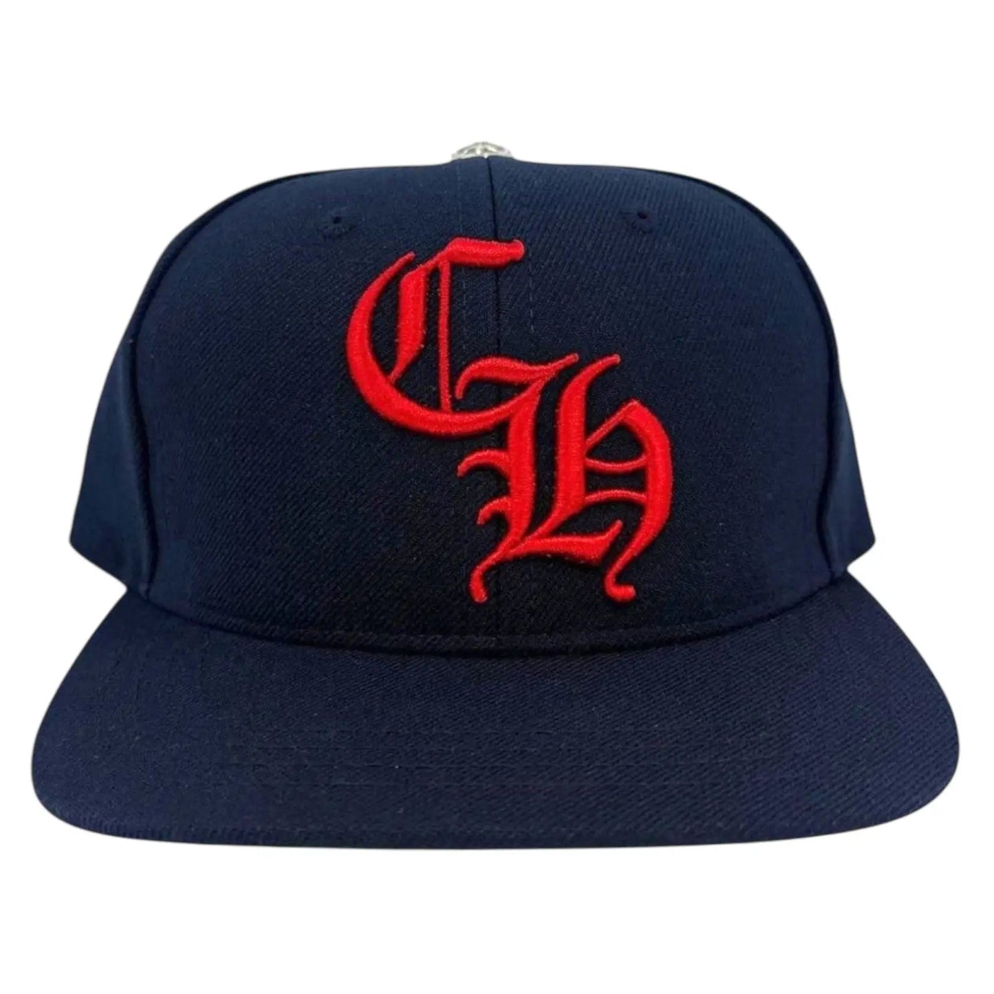 Chrome Hearts CH Baseball Hat Navy/Red