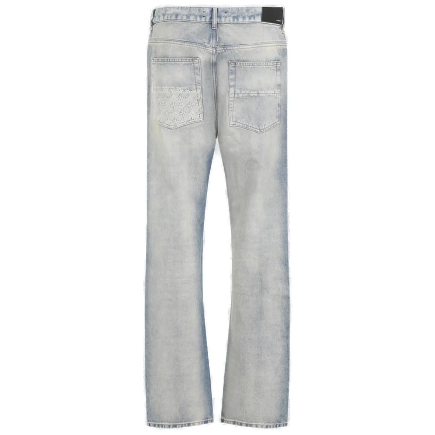 Amiri MA Quad Cuff Straight Jean Antique Indigo