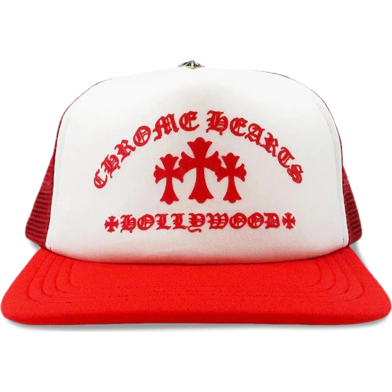 Chrome Hearts King Taco Trucker Hat Red/White