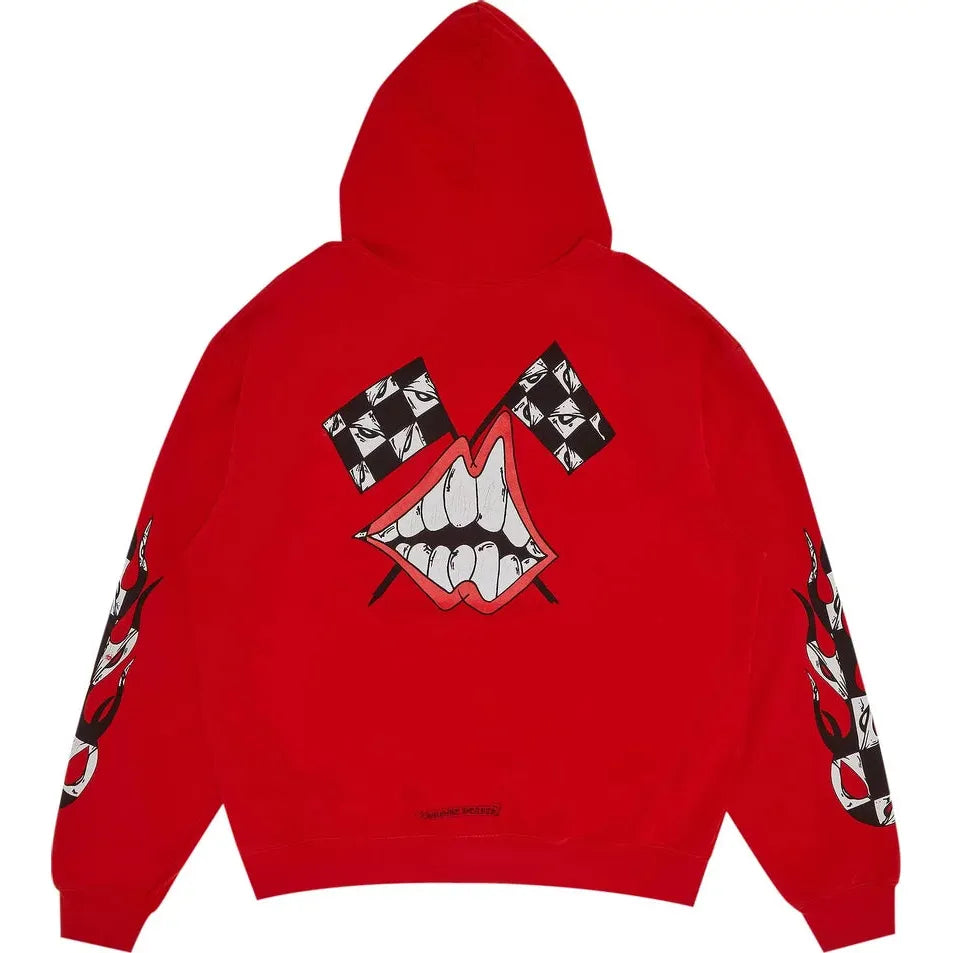 Chrome Hearts Matty Boy Chomper Hoodie Red