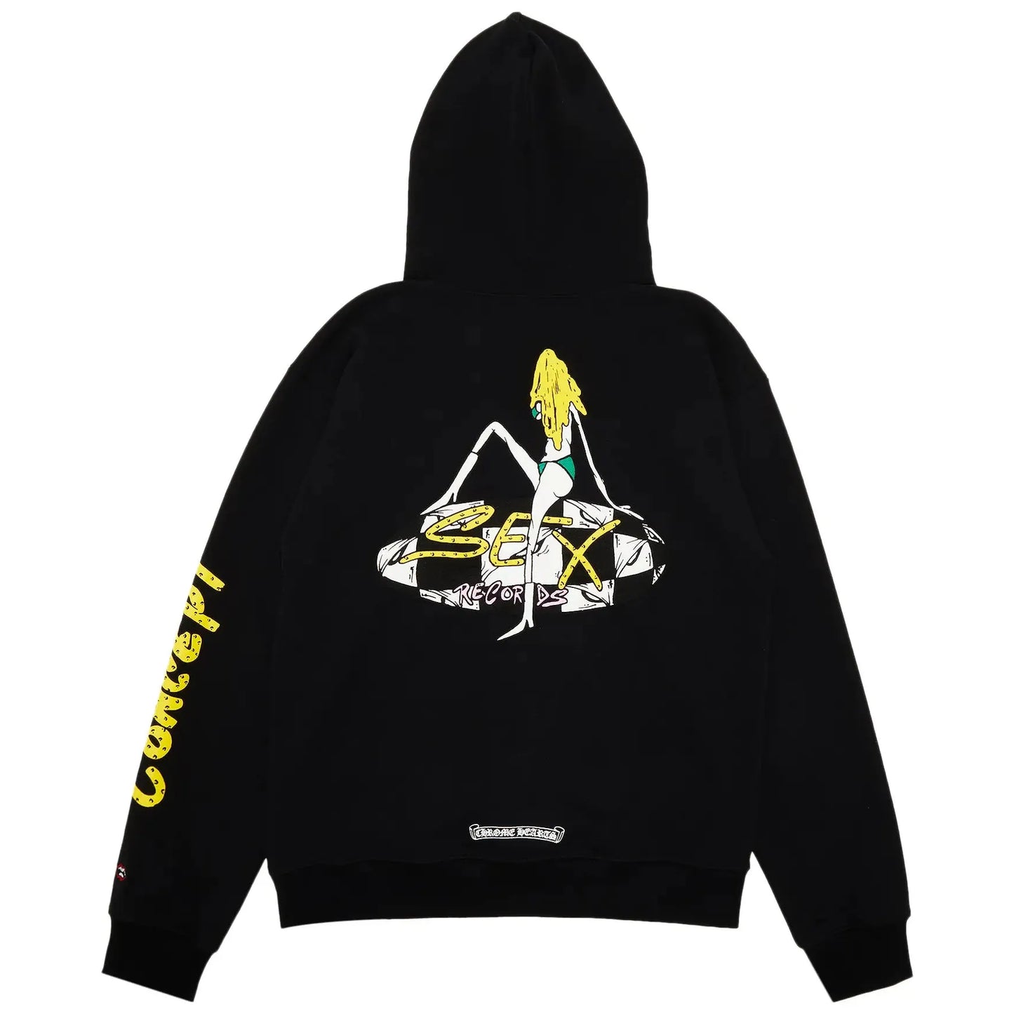 Chrome Hearts Matty Boy Sex Records Hoodie Black