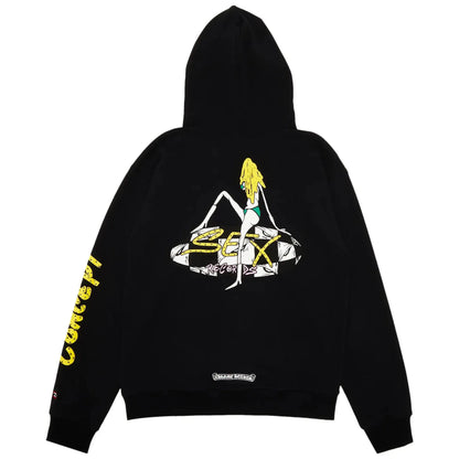 Chrome Hearts Matty Boy Sex Records Hoodie Black
