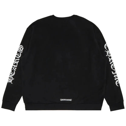 Chrome Hearts Neck Logo Crewneck Black