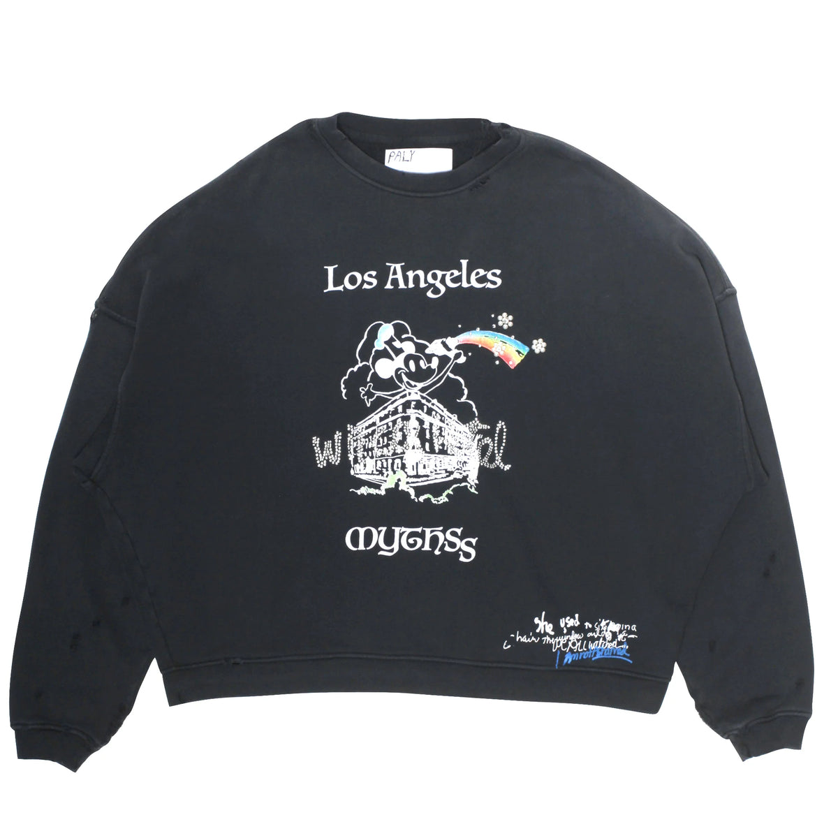 Paly Hollywood Mythss Crewneck Black