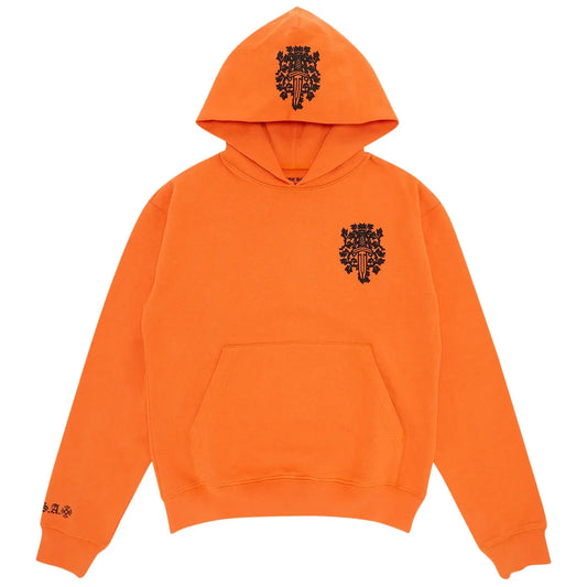 Chrome Hearts Vine Dagger Hoodie Orange