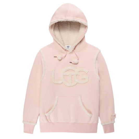 UGG x Telfar Logo Hoodie Pink