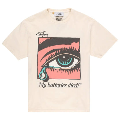 Gallery Dept. Dead Batteries Tee Antique White