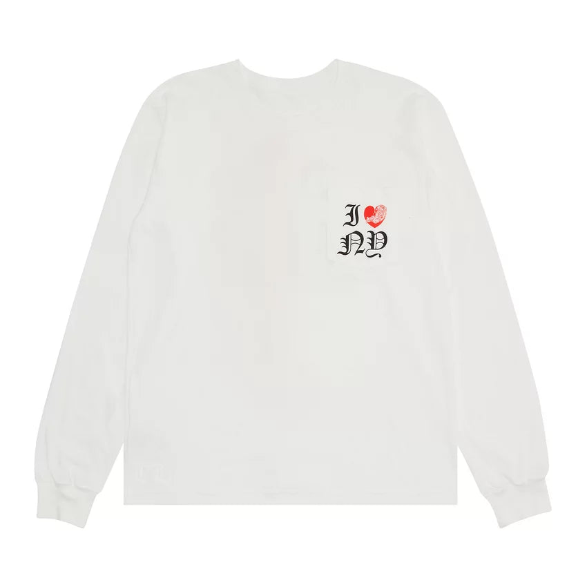 Chrome Hearts I Heart NY L/S T-Shirt White