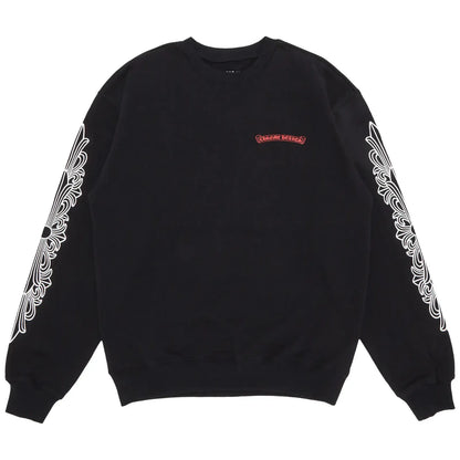 Chrome Hearts Matty Boy Flower Chomper Crewneck Black