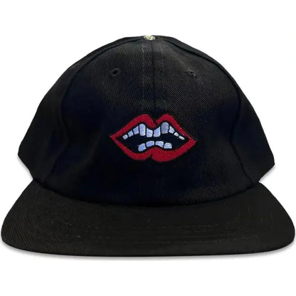 Chrome Hearts Matty Boy Chomper Leather Strapback Hat Black Chrome Hearts Matty Boy Chomper Leather Strapback Hat Black