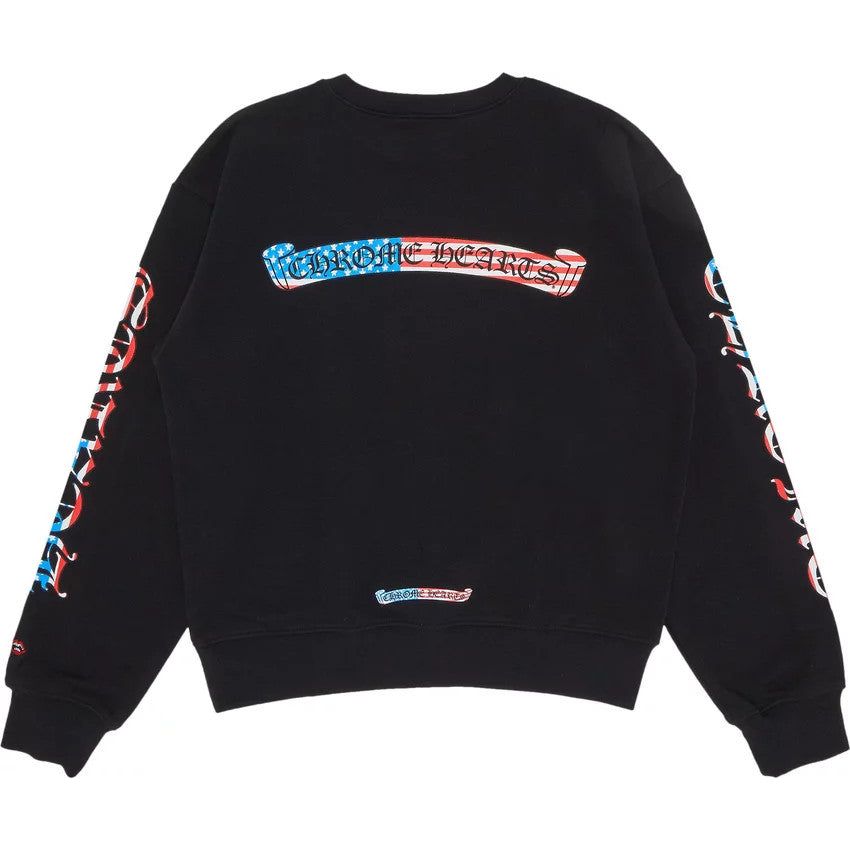 Chrome Hearts Matty Boy America Crewneck Black