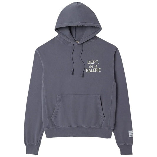 Gallery Dept. French Logo Hoodie Vintage Washed Navy