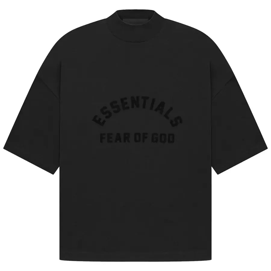 Fear of God Essentials Arch Logo Tee Jet Black