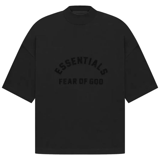 Fear of God Essentials Arch Logo Tee Jet Black
