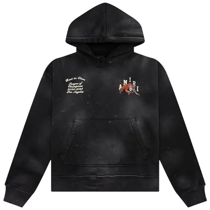 Amiri Tiger Varsity Logo Hoodie