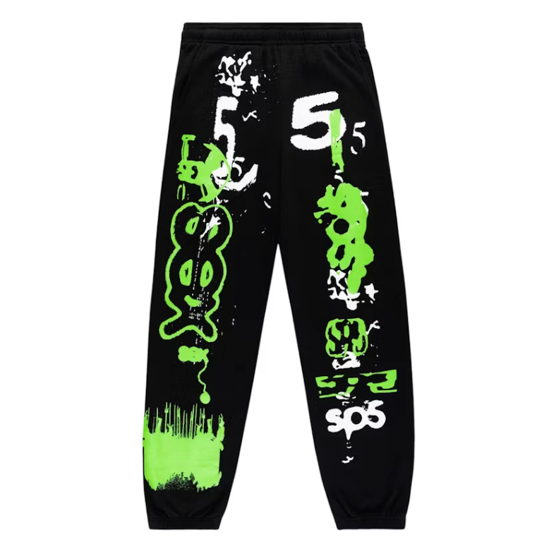 Sp5der X-Ray Sweatpant Black/Green
