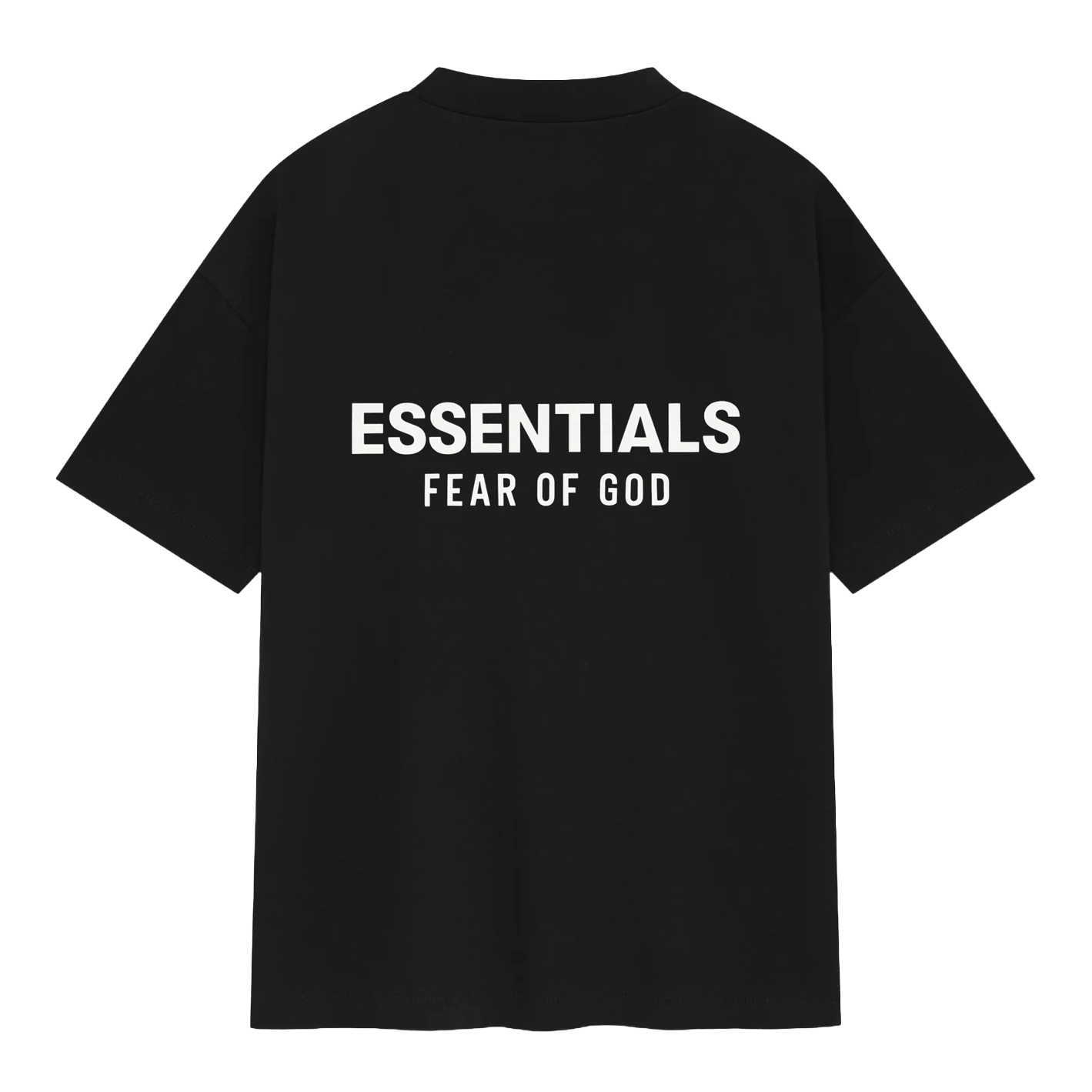 Fear of God Essentials Classic Tee Jet Black