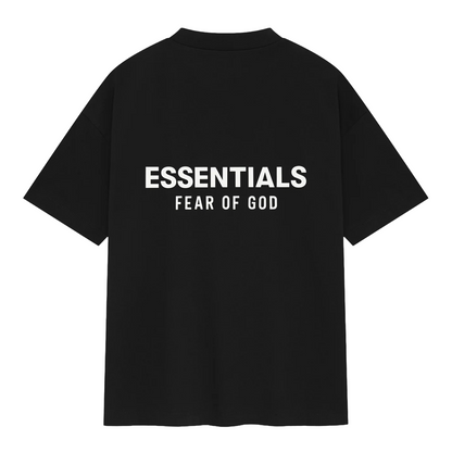 Fear of God Essentials Classic Tee Jet Black