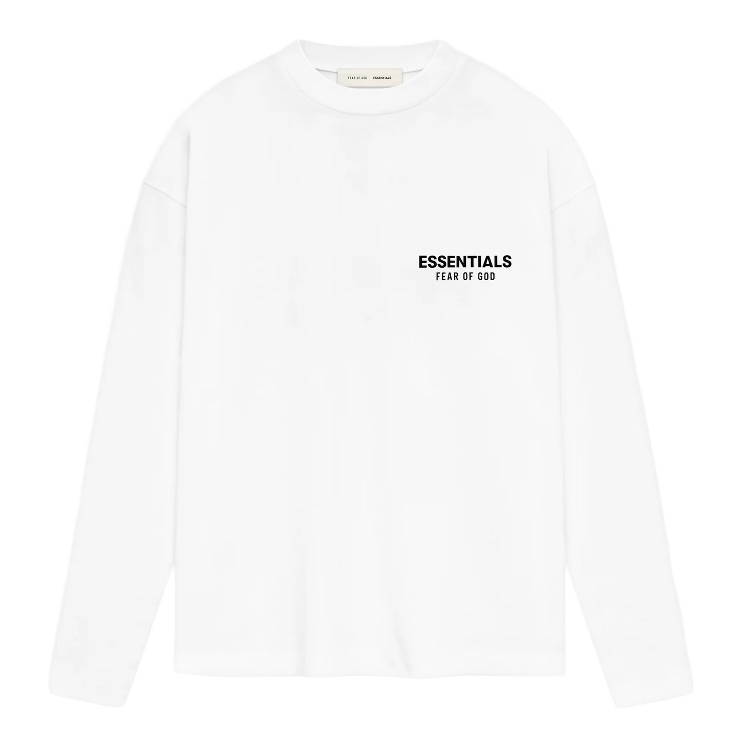 Fear of God Essentials Classic L/S Tee Bright White