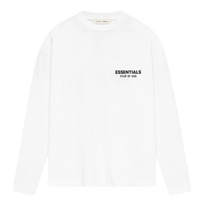 Fear of God Essentials Classic L/S Tee Bright White