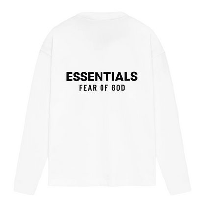 Fear of God Essentials Classic L/S Tee Bright White