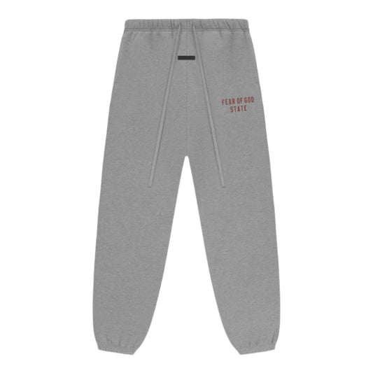 Fear of God Essentials Fleece Sweatpants Dark Heather Oatmeal
