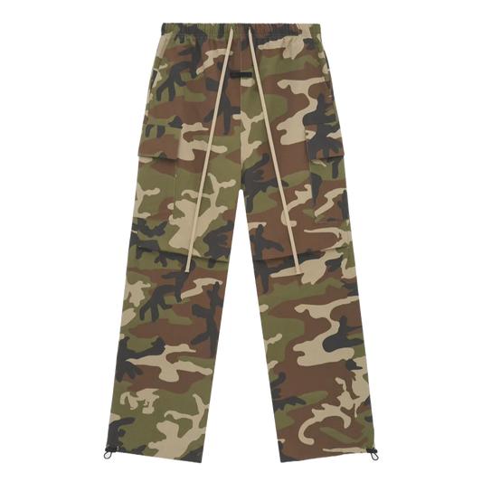 Fear of God Essentials Military Nylon Field Pant Woodland Camo