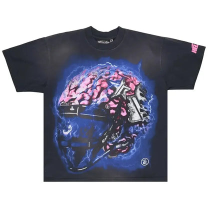 Hellstar Powered By The Star T-Shirt Black