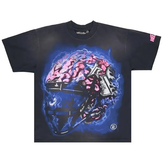 Hellstar Powered By The Star T-Shirt Black