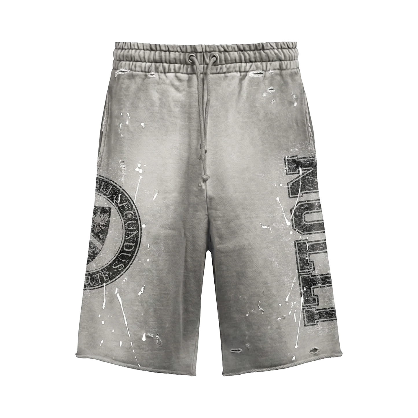 Nulli University Sweatshorts Grey/Black
