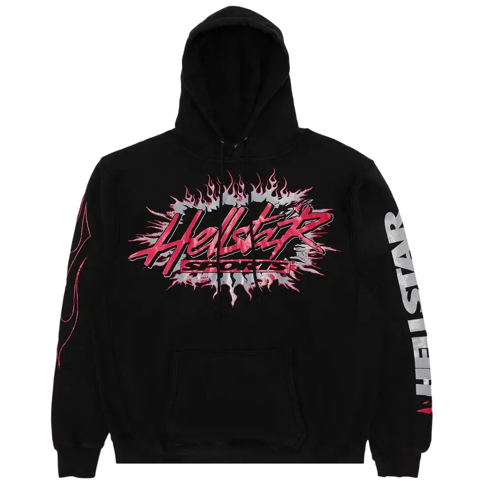 Hellstar Sports Future Flame Hoodie Black